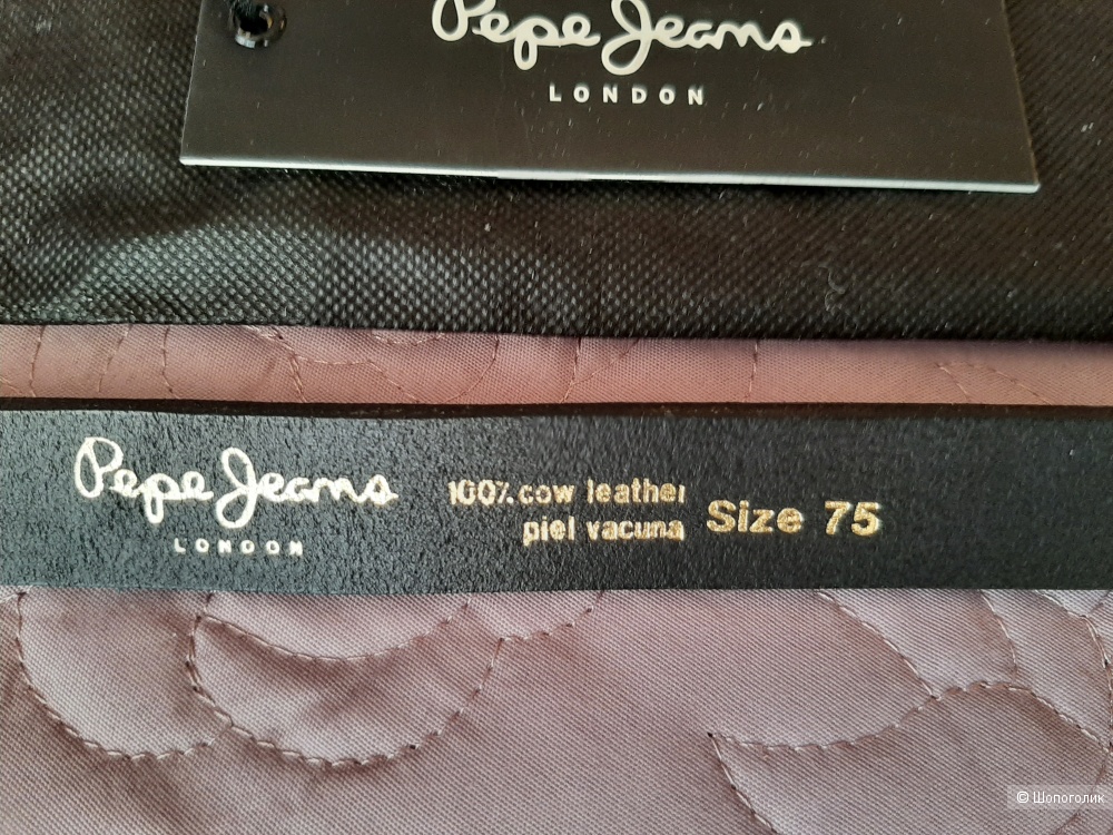 Pepe Jeans Leather Stina Jeans Belt, размер XS