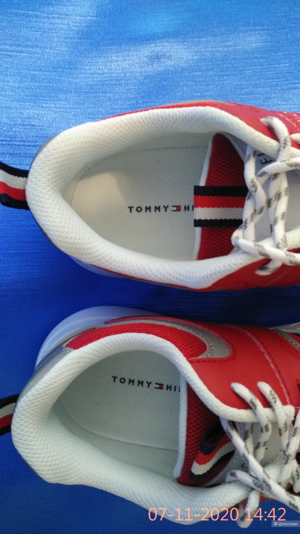 Новые кроссовки Tommy Hilfiger 38 размер 8 us