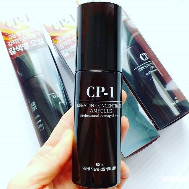 Концентрированная кератиновая эссенция для волос Esthetic House CP-1 Keratin Concentrate Ampoule — 80 мл