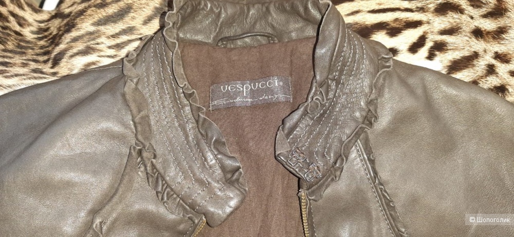 Куртка кожаная Vespucci, 40 на 40-42