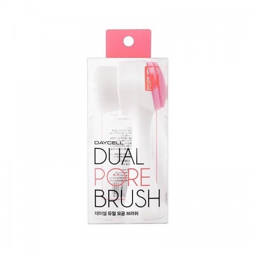 DAYCELL DUAL PORE BRUSH - Двусторонняя щетка для очищения и массажа лица.