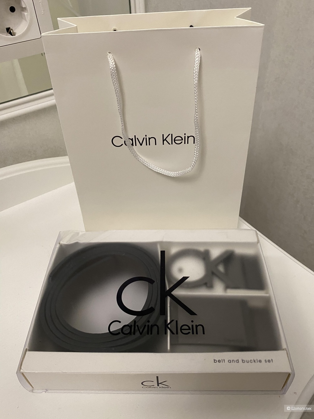 Новый мужской ремень Calvin Klein