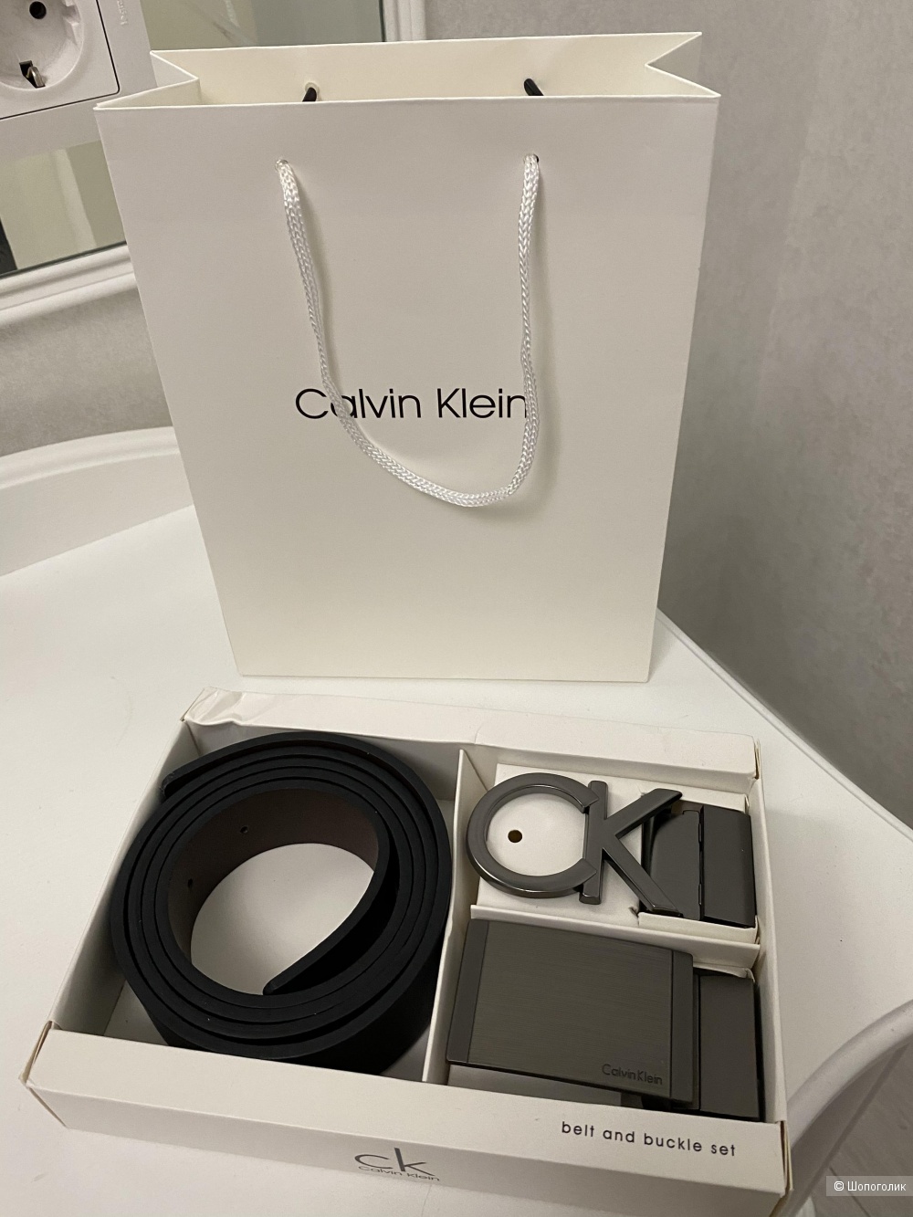Новый мужской ремень Calvin Klein