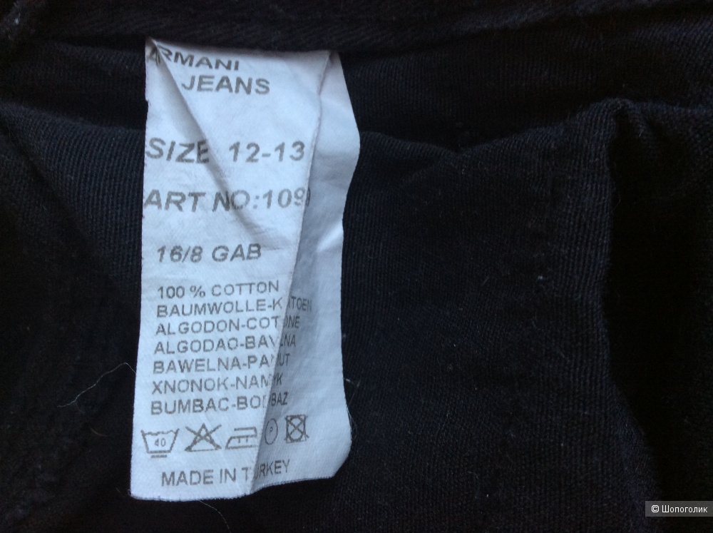 Джинсы Armani Jeans р.12-13 (на рост 145-150 см)
