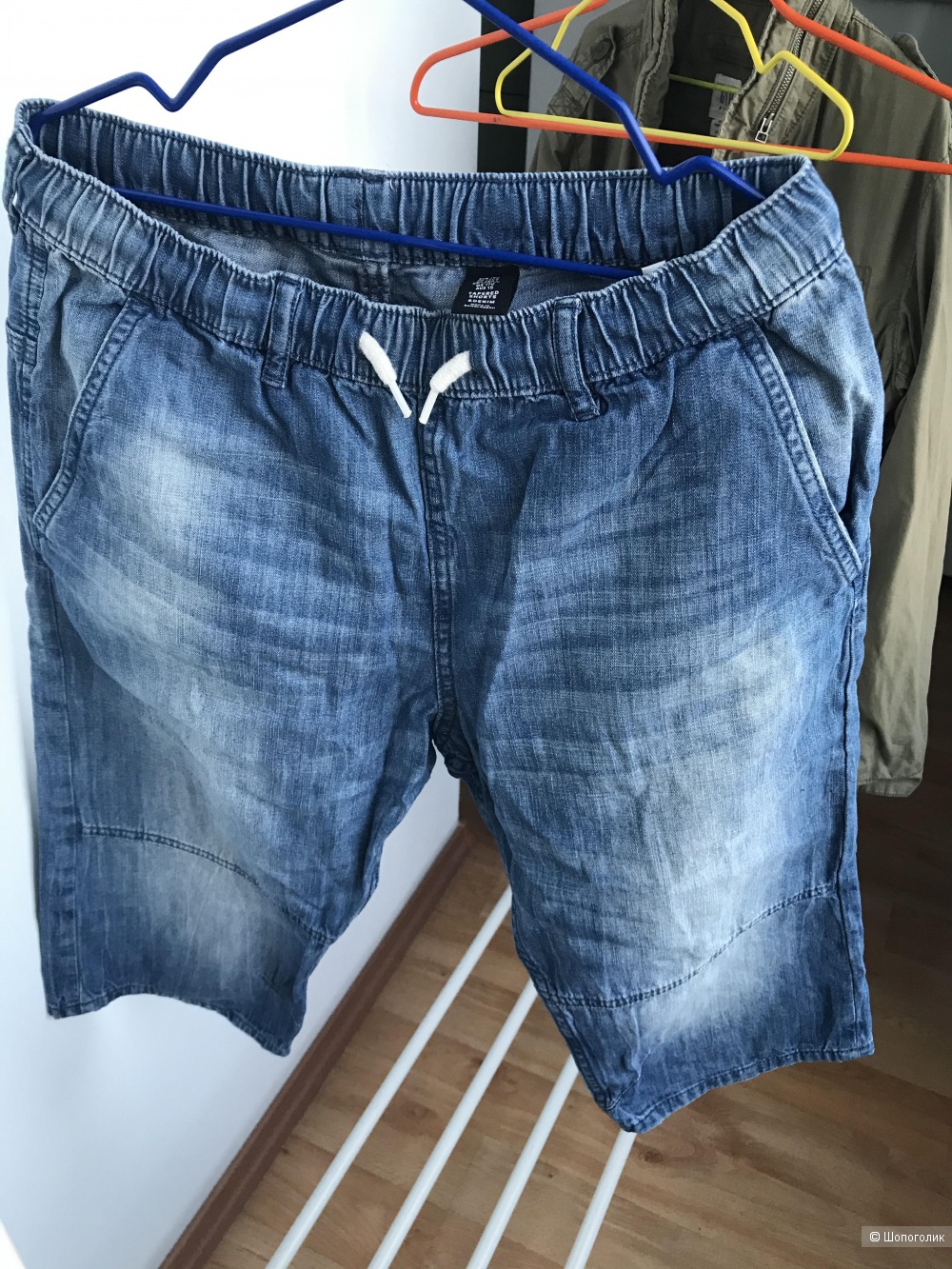 H&M джинсовые шорты 170 д/м