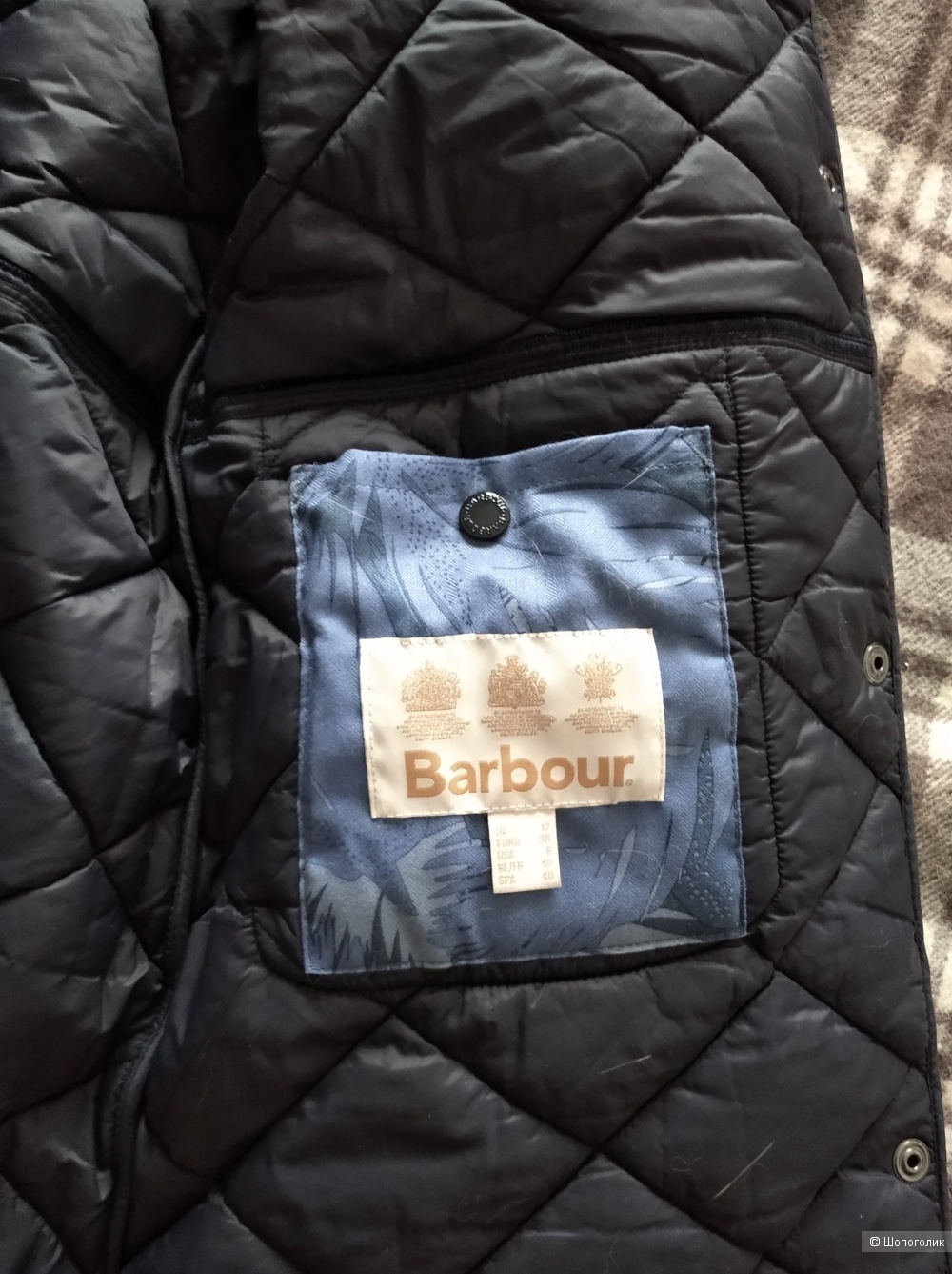 Удлиненная куртка Barbour, UK12