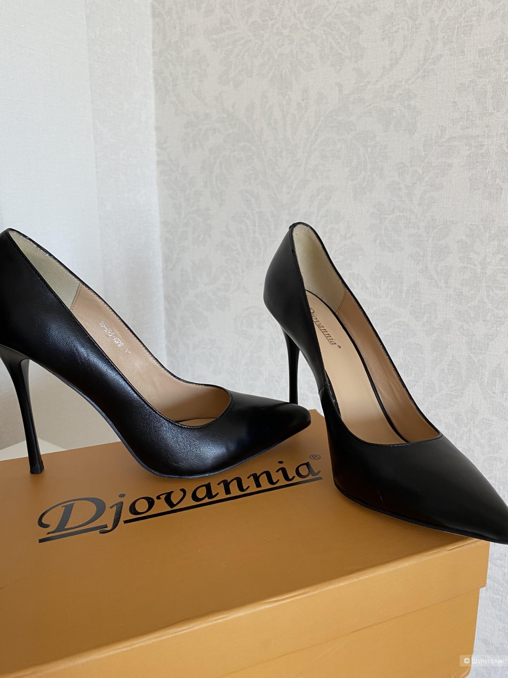 Туфли кожаные, бренд Djovannia, размер 37