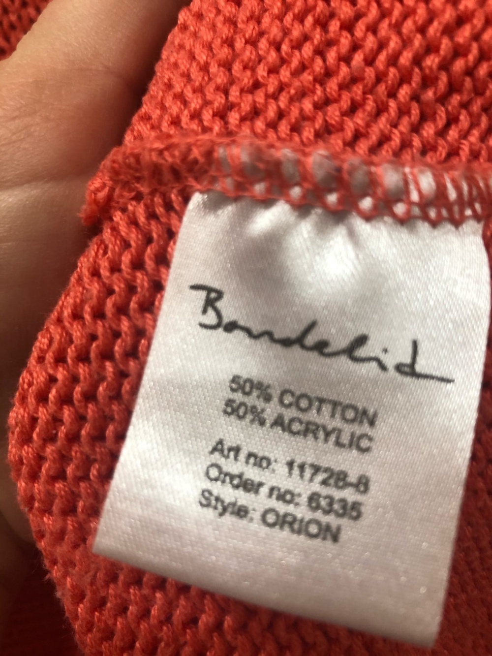 Пуловер Bondelid.Размер L-XL.