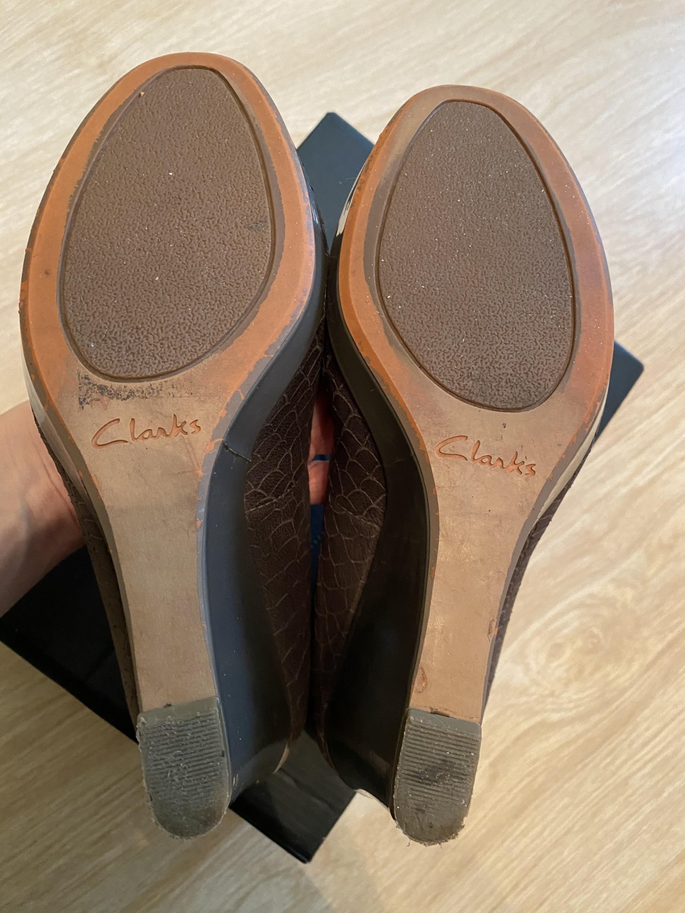 Туфли Clarks, размер 38