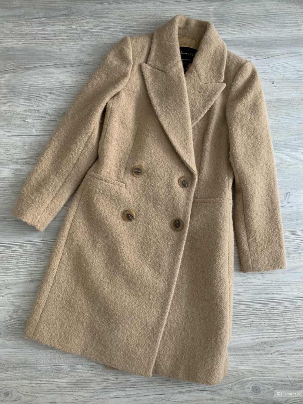 Пальто шерстяное Massimo Dutti, р.40 рус.