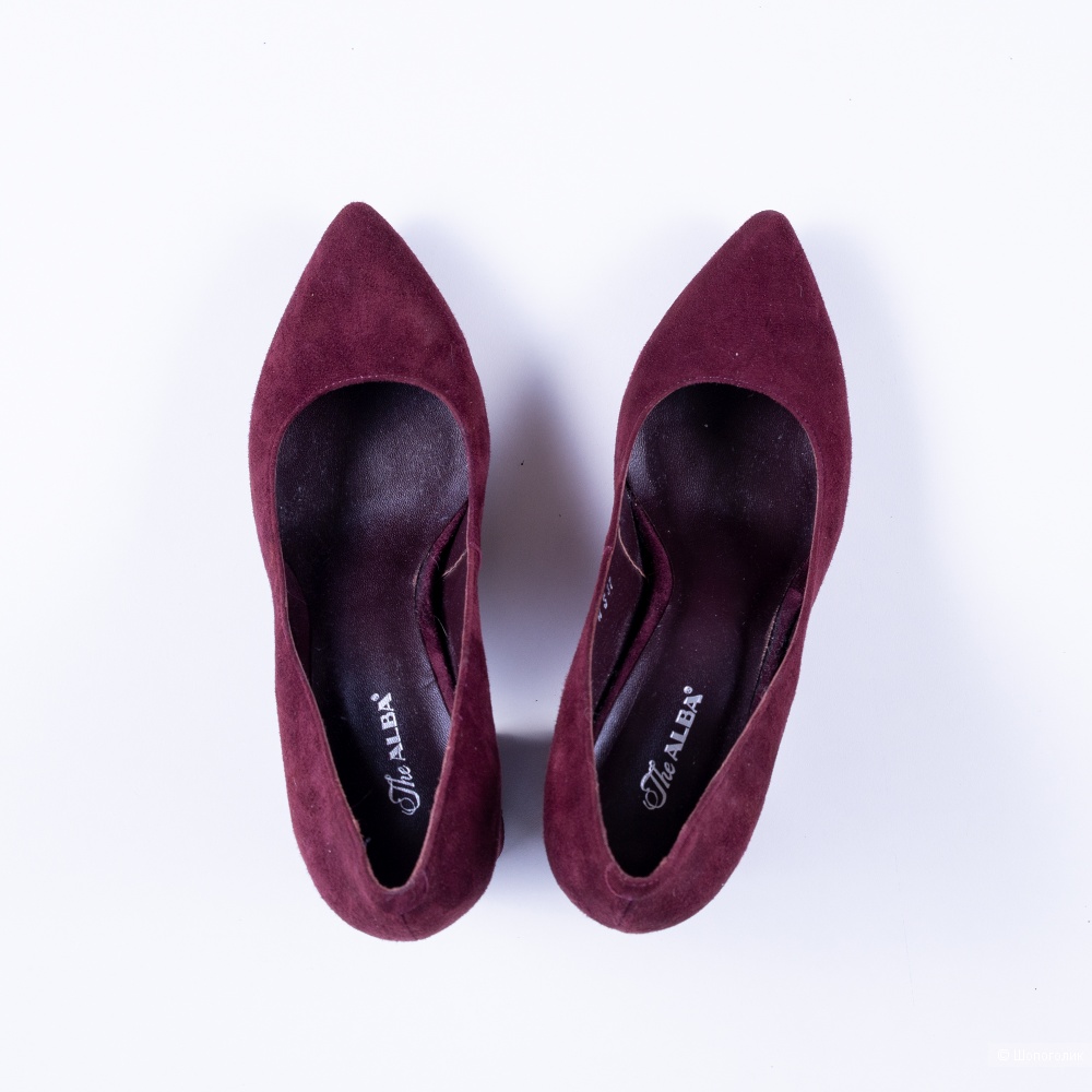 Туфли женские, ALBA, 37 размер, натуральная замша