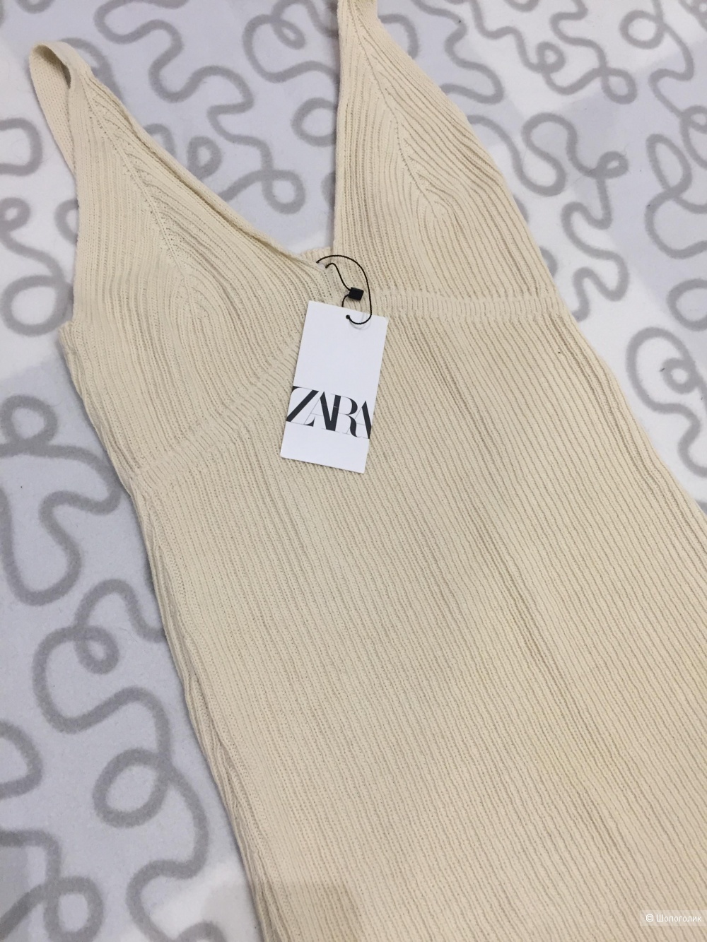 Платье трикотаж ZARA M