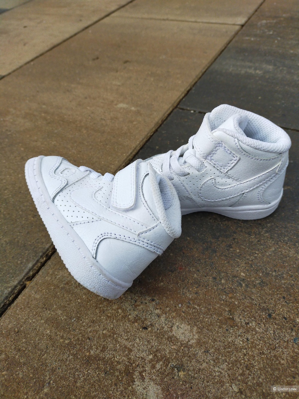 Кожаные ботинки-кроссовки Nike 11, 5 см