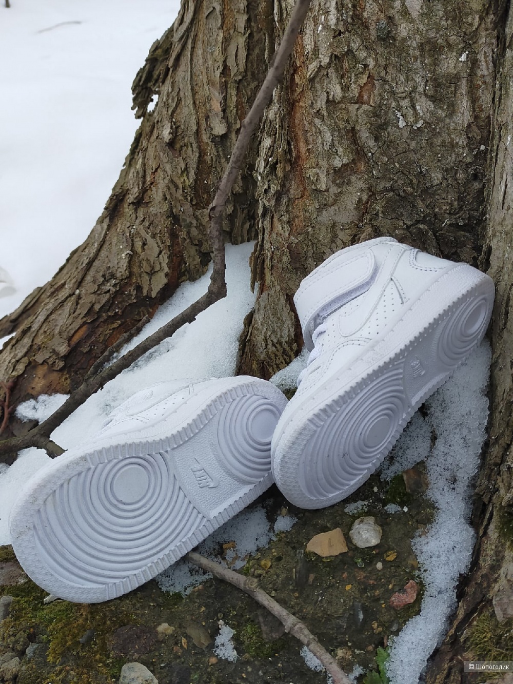 Кожаные ботинки-кроссовки Nike 11, 5 см