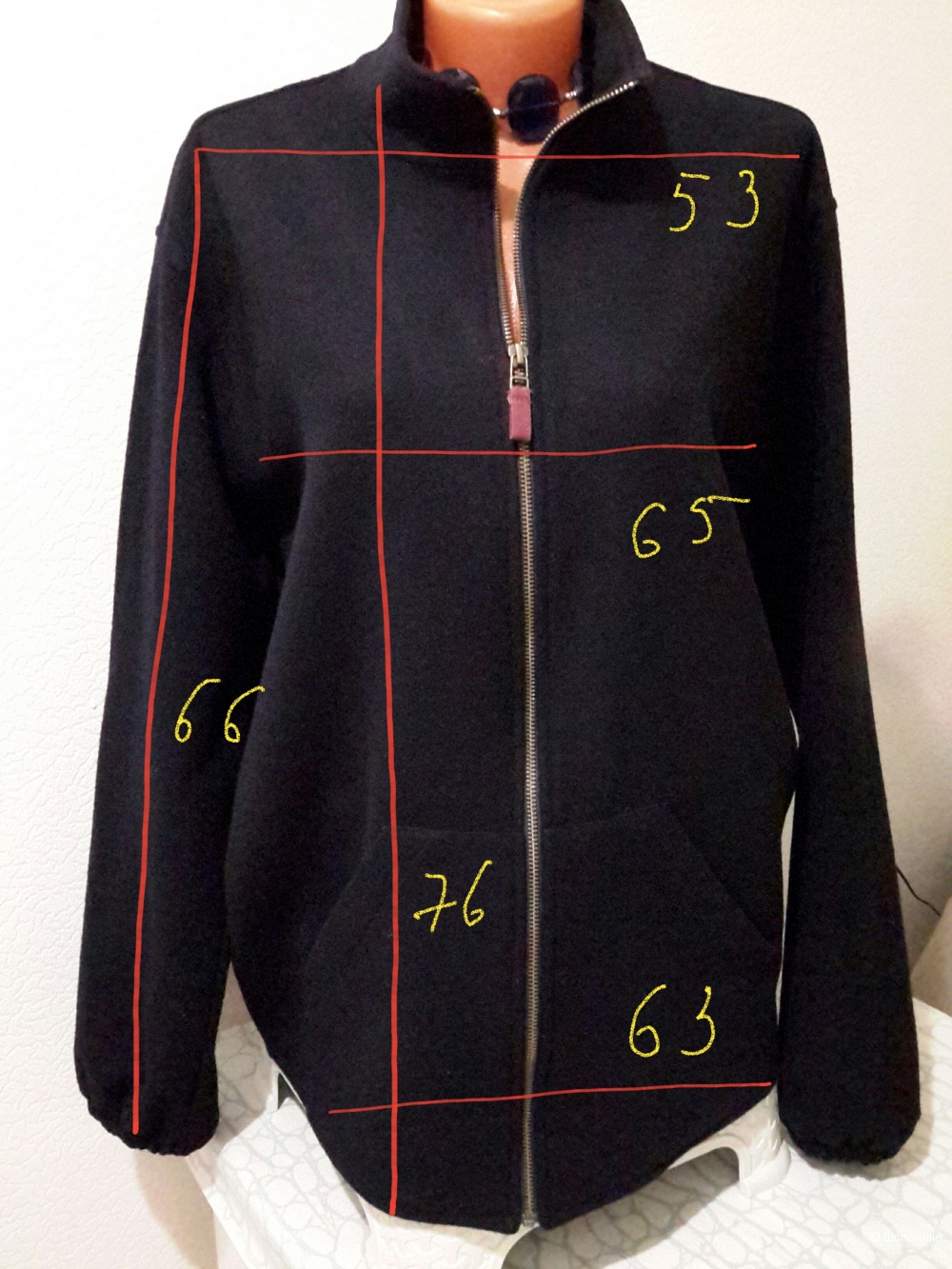Куртка-толстовка HESSNATUR, размер XL 50/52