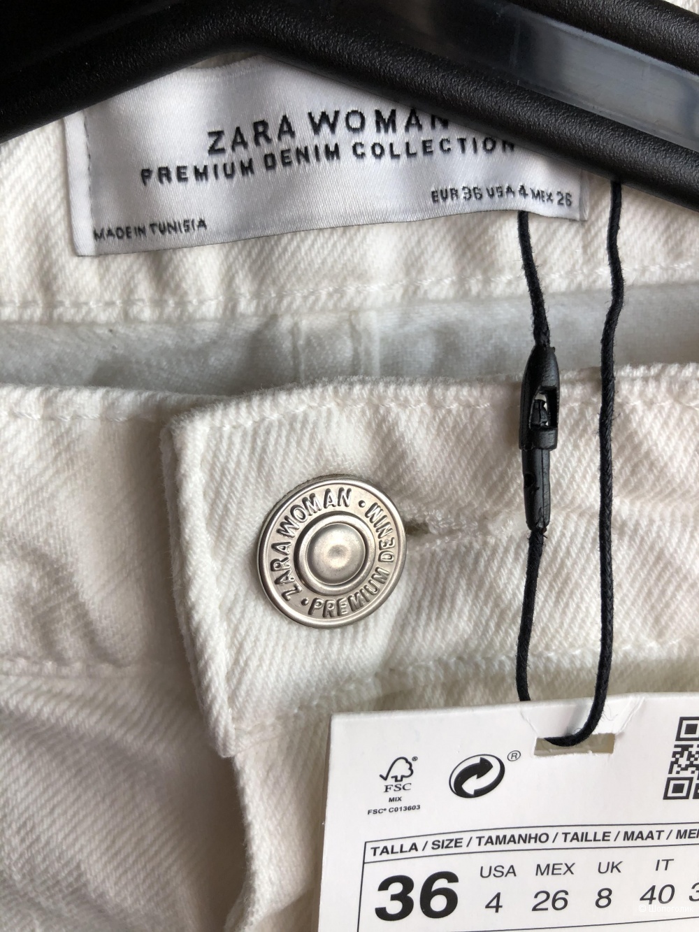 Джинсы zara, размер 36