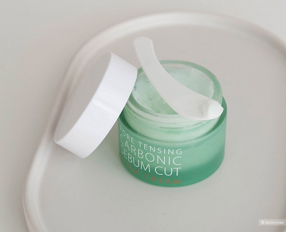 Увлажняющий крем для сужения пор So'Natural Pore Tensing Carbonic Sebum Cut Glow Cream