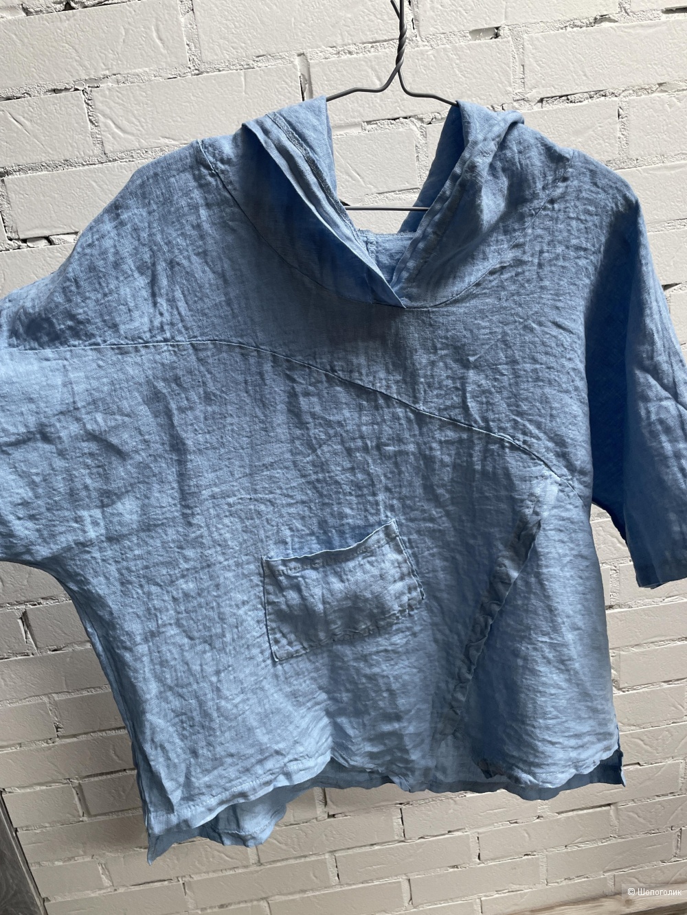 Рубашка блуза лен Veivera, 42-50