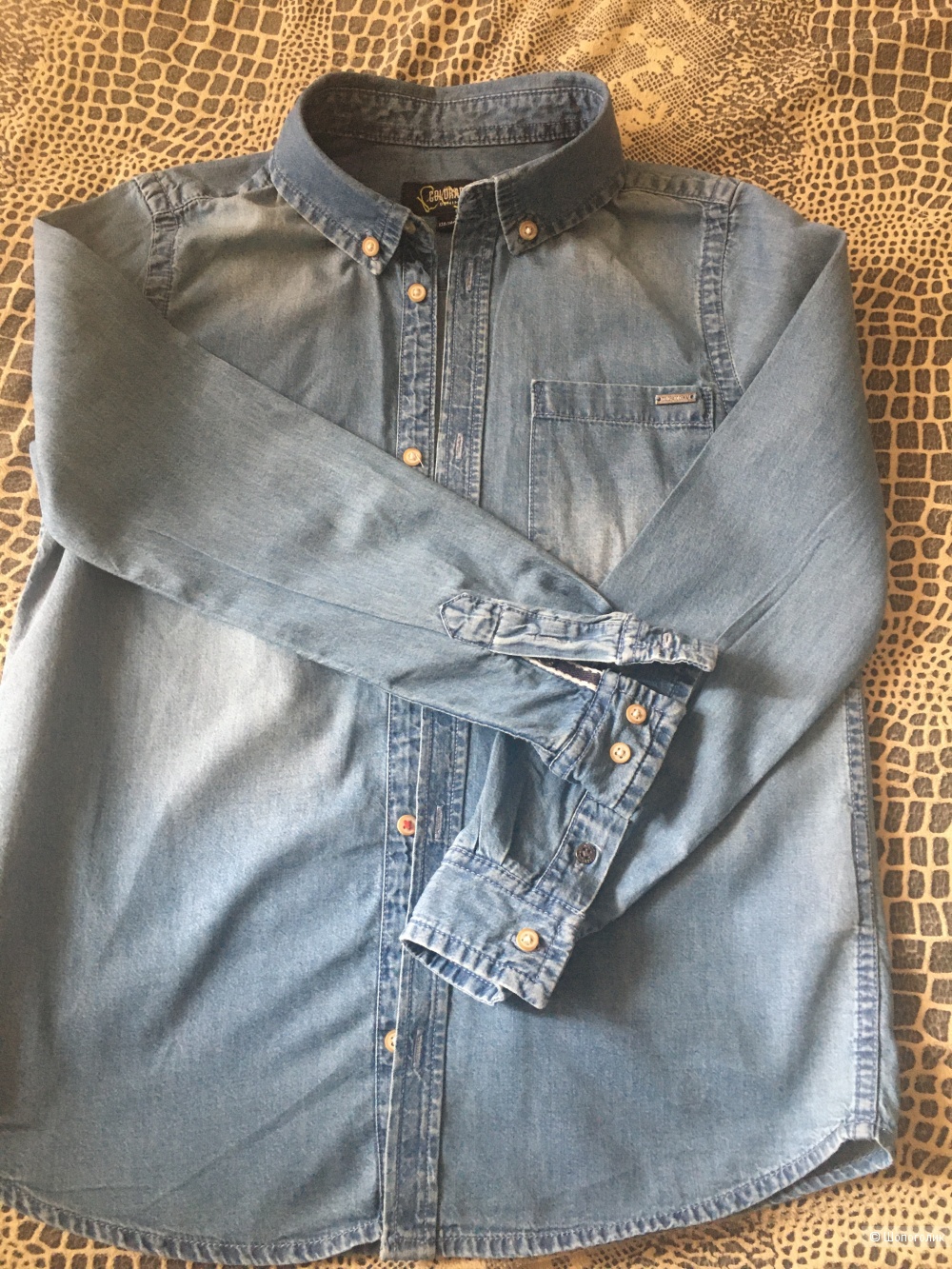 Рубашка джинсовая COLORADO, р 134-140