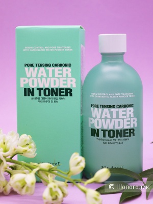 Тоник для жирной кожи So'Natural Pore Tensing Carbonic Water Powder In Toner