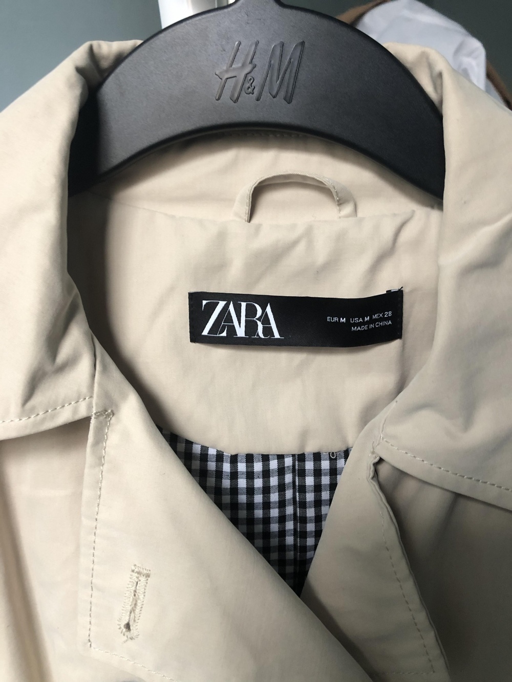 Тренчкот Zara, размер M