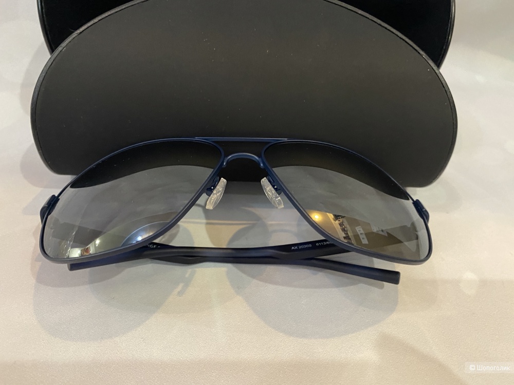 Мужские солнцезащитные очки авиаторы Armani Exchange