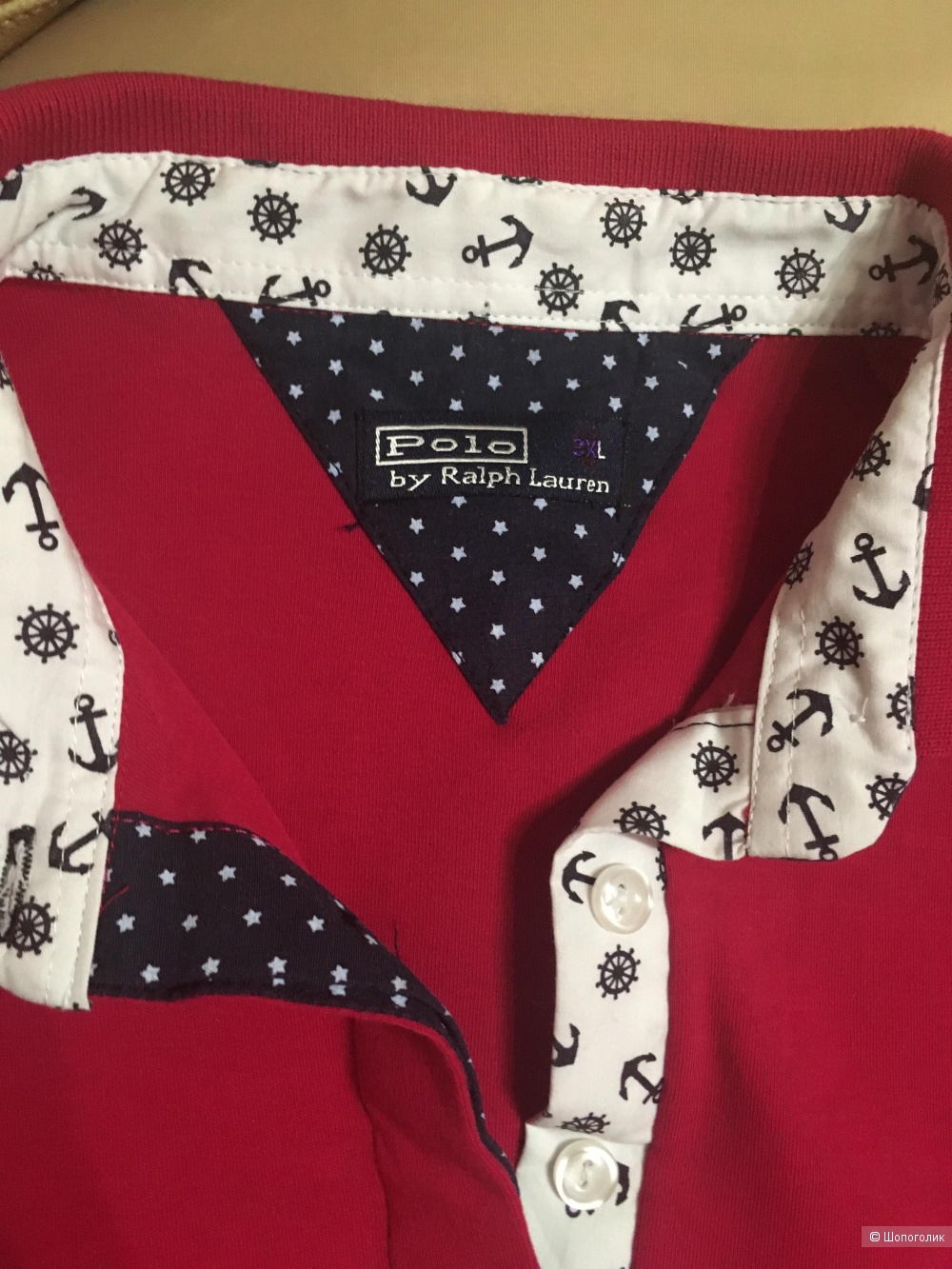 Рубашка-поло Polo by Ralph Lauren размер L/M