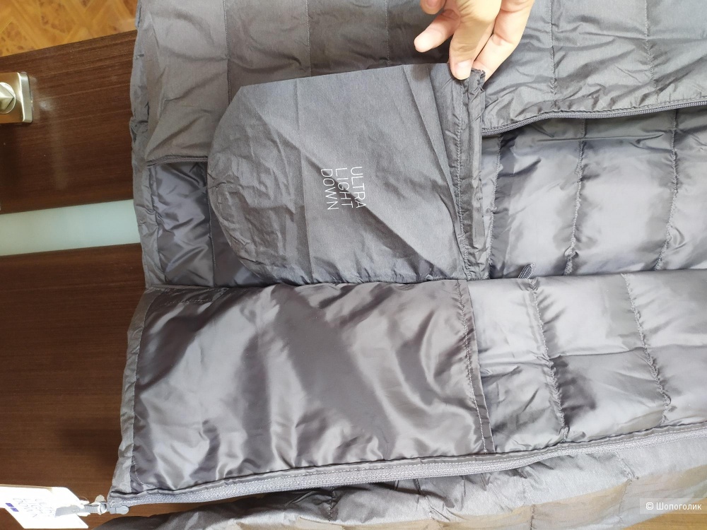 Ультралегкая пуховая куртка Uniqlo, размер: XXL