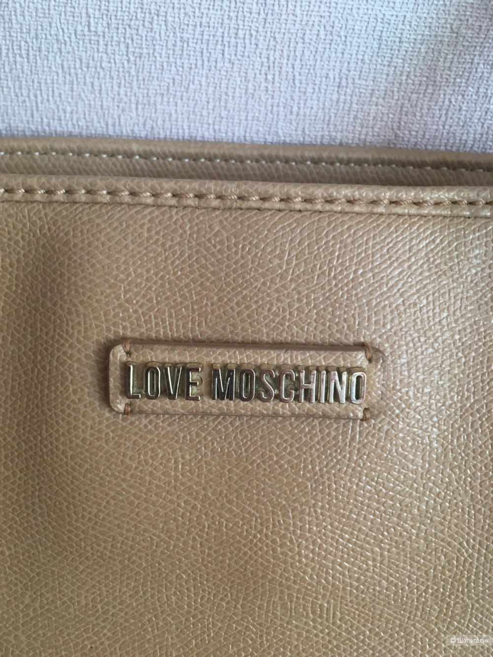 Сумка Moschino Love размер 34х26х13 см.