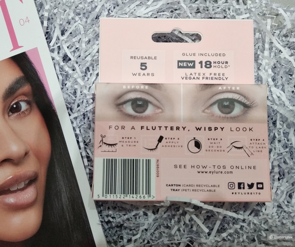 Накладные ресницы, Eylure Fluttery 170 Lashes