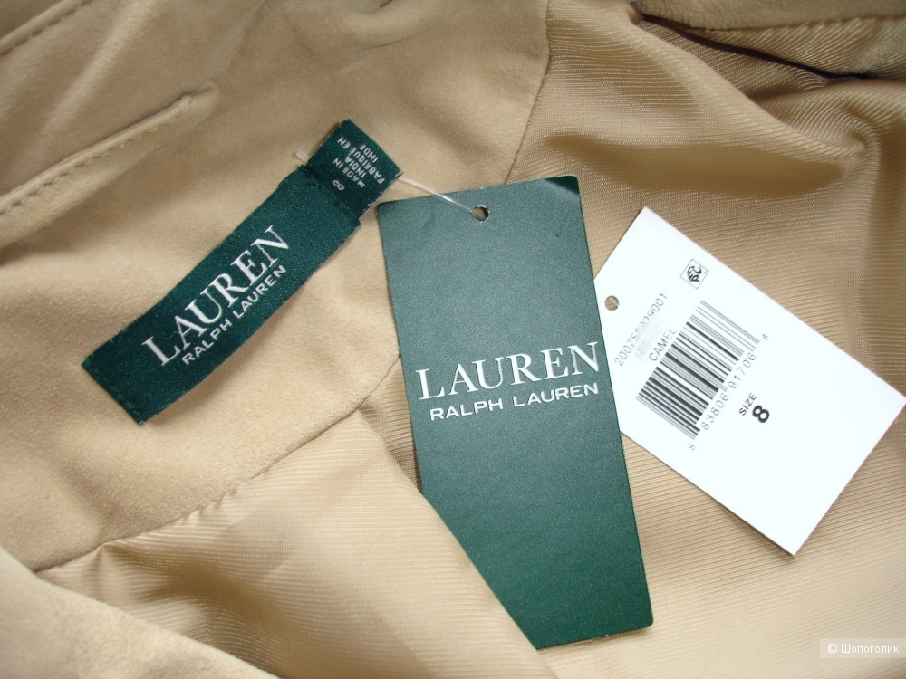 Замшевая куртка Ralph Lauren, размер US 8 (М)