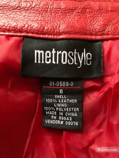 Кожаные брюки Metrostyle,6US(44)