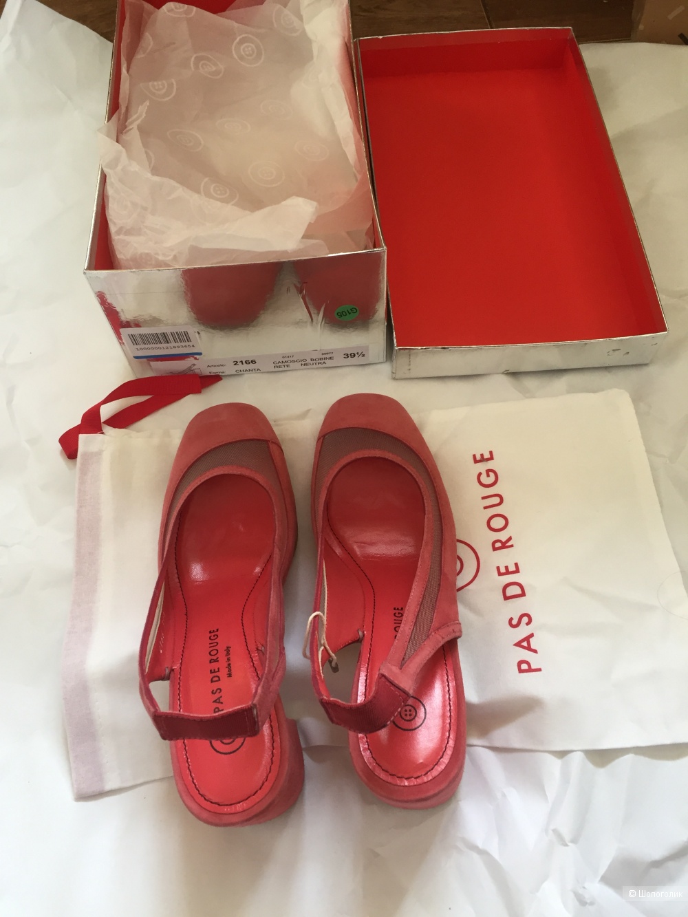 Туфли PAS DE ROUGE, размер 39,5