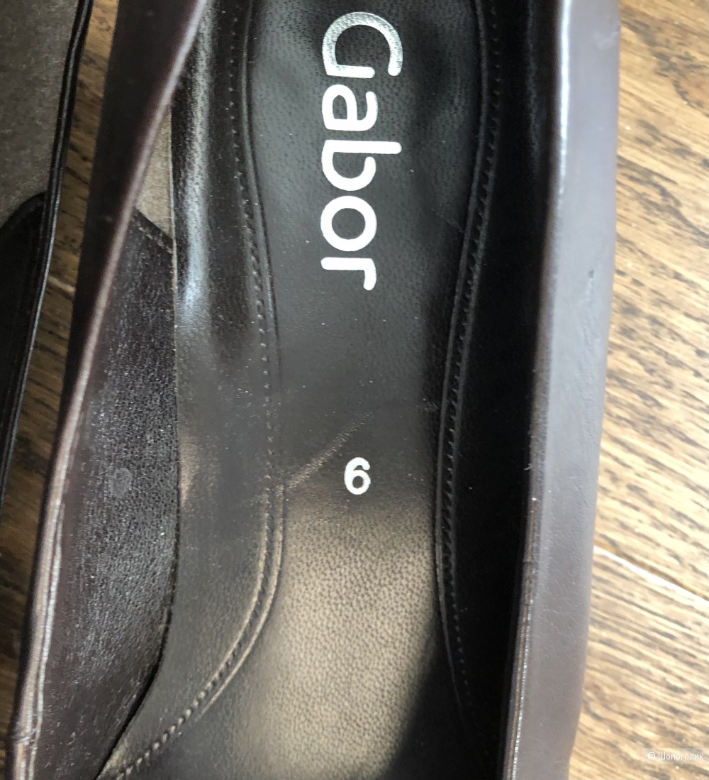 Туфли Gabor размер производителя  6 ( на 39 )