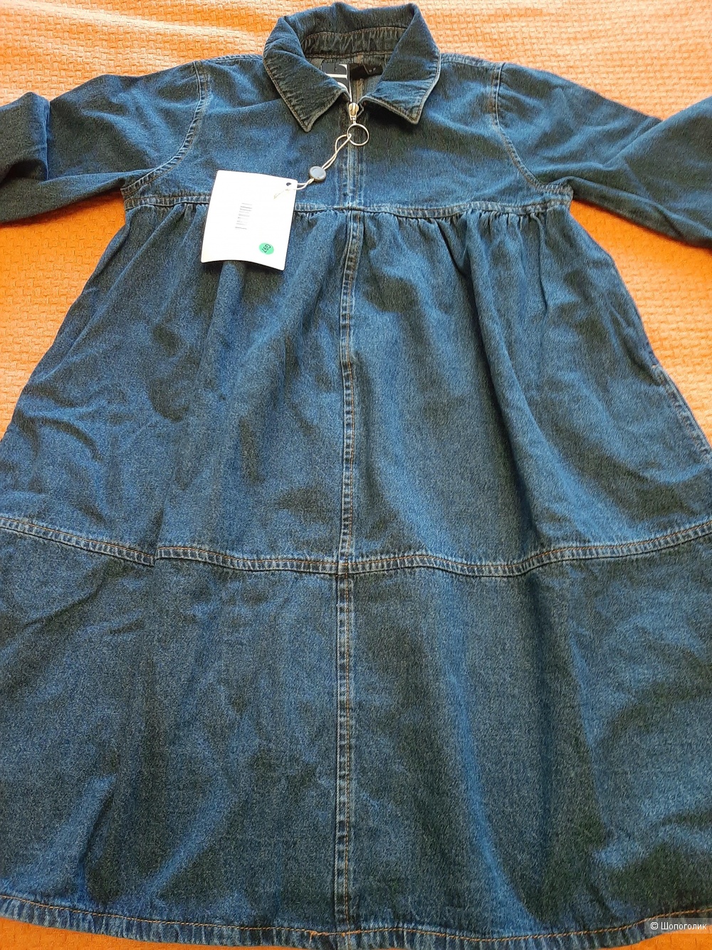Платье джинсовое TOPSTOP, размер 42