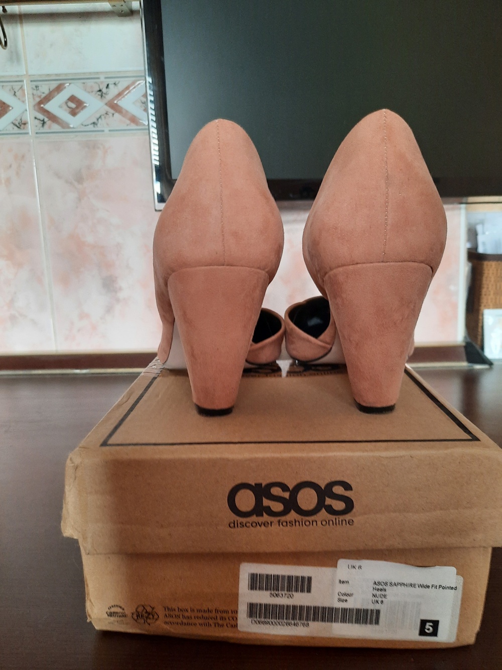 Туфли ASOS , р. 38,5 - 39.