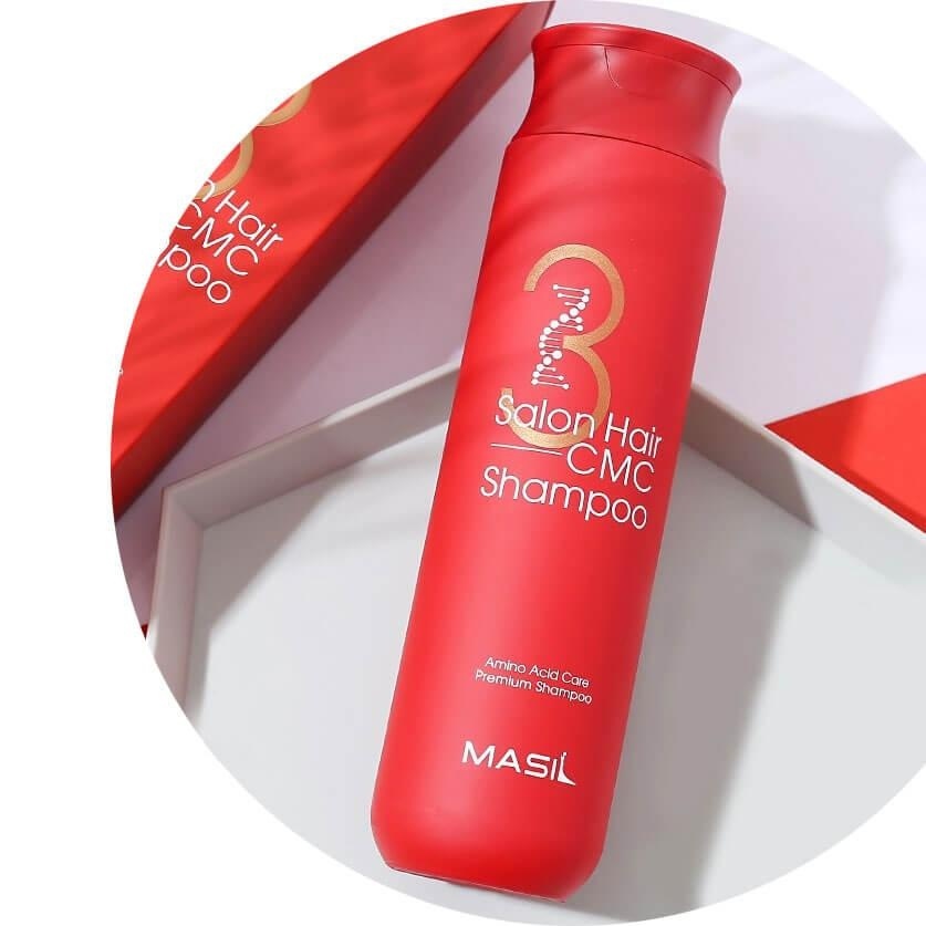 Восстанавливающий профессиональный шампунь с керамидами Masil 3 Salon Hair CMC Shampoo 300 мл.