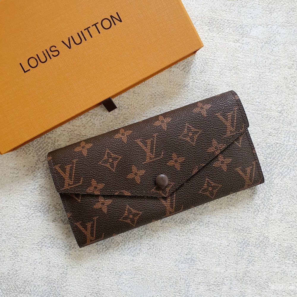 Кошелек Louis Vuitton Sarah женский коричневый