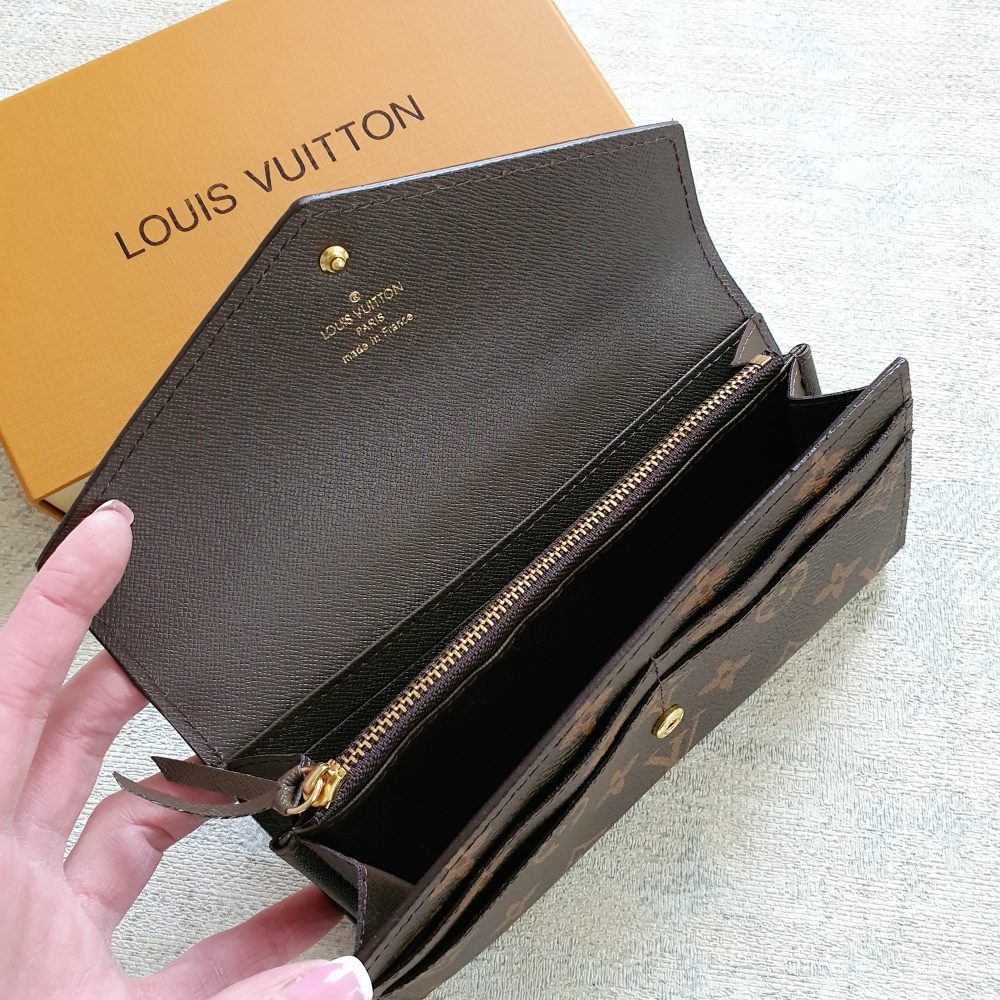 Кошелек Louis Vuitton Sarah женский коричневый