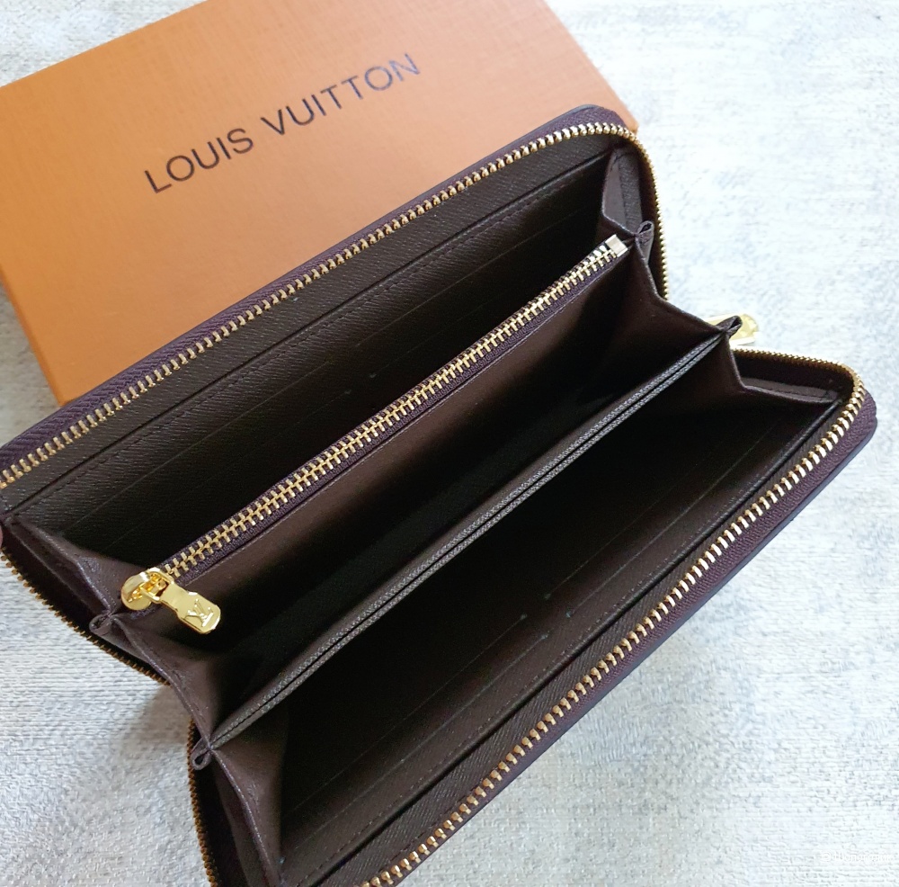 Кошелек Louis Vuitton Zippy коричневый