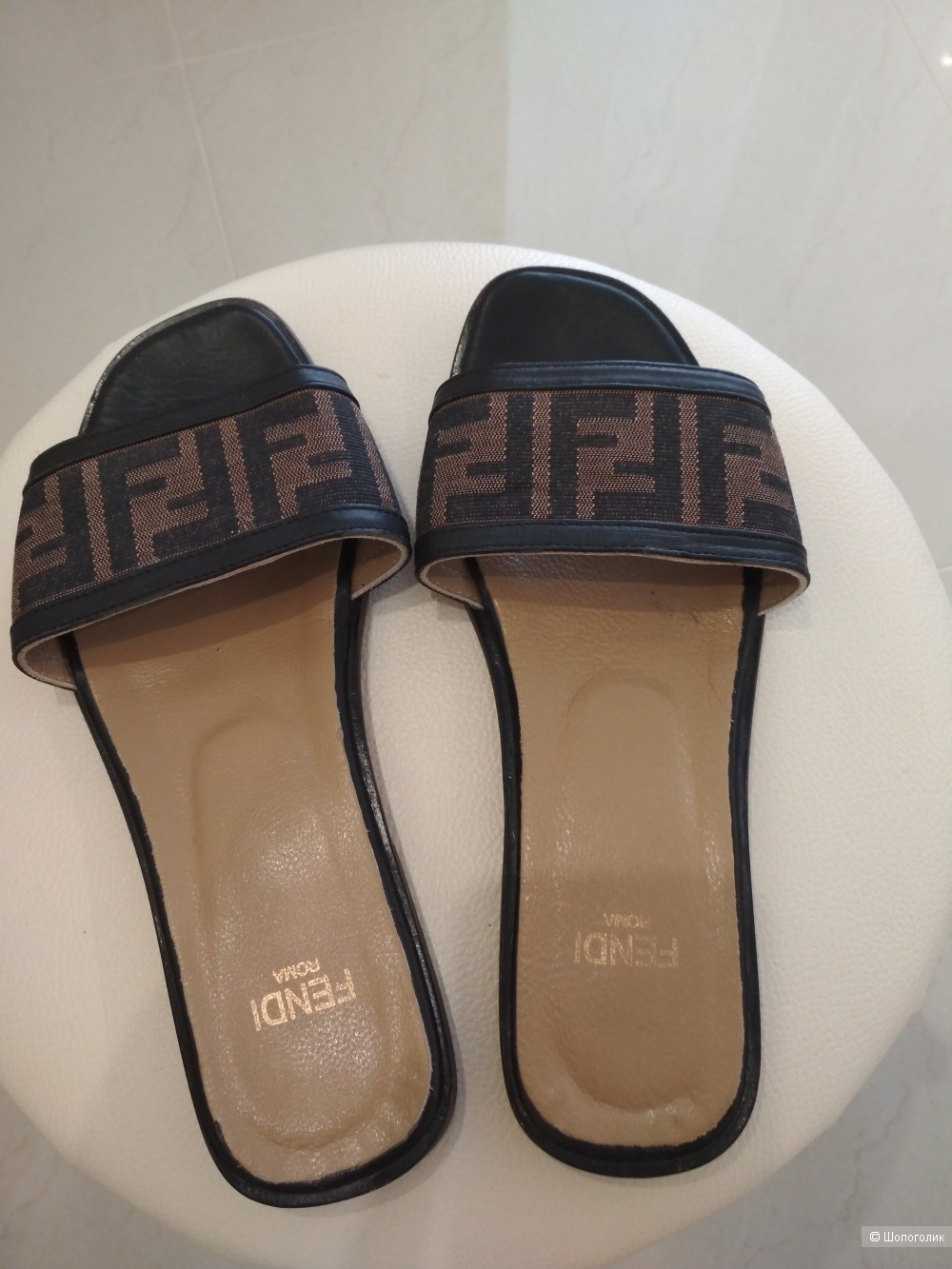 Шлепанцы Fendi, р. 38