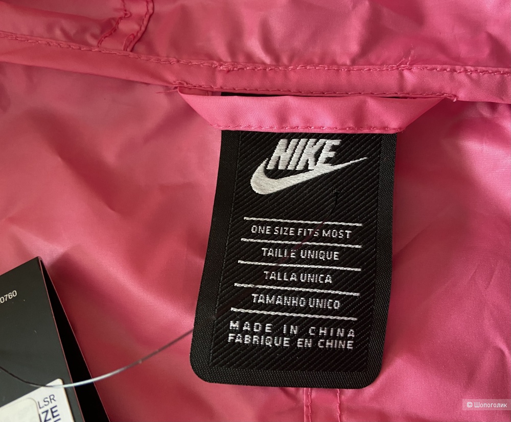 Плащ/ куртка Nike оверсайз с капюшоном CT0870, one size
