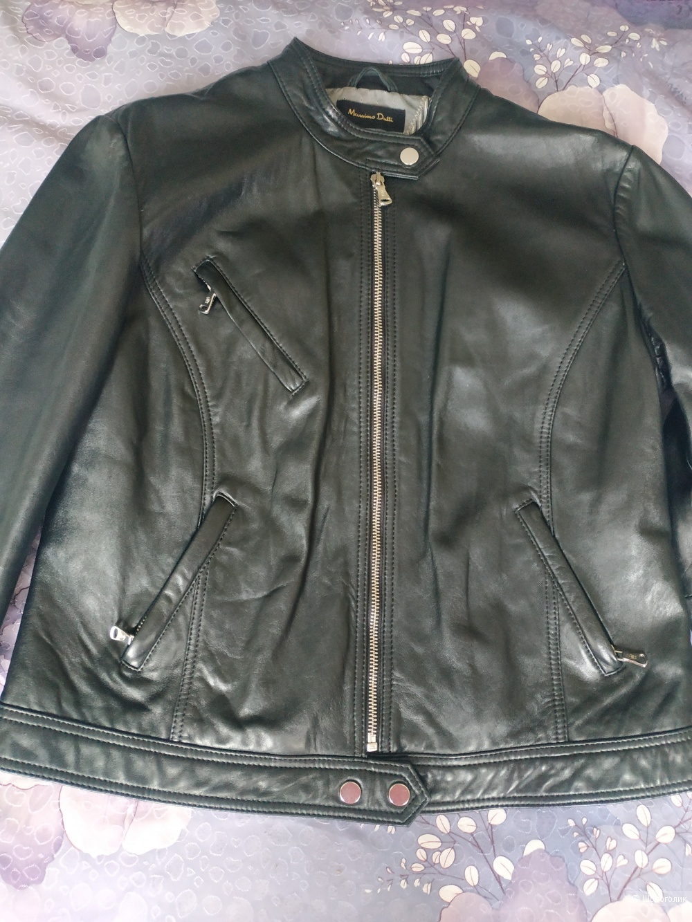 Куртка кожаная Massimo Dutti, размер ХL