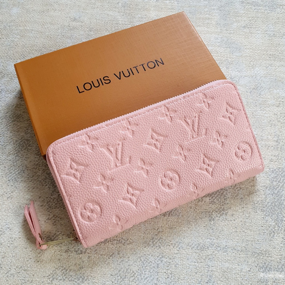 Кошелек Louis Vuitton Zippy розовый