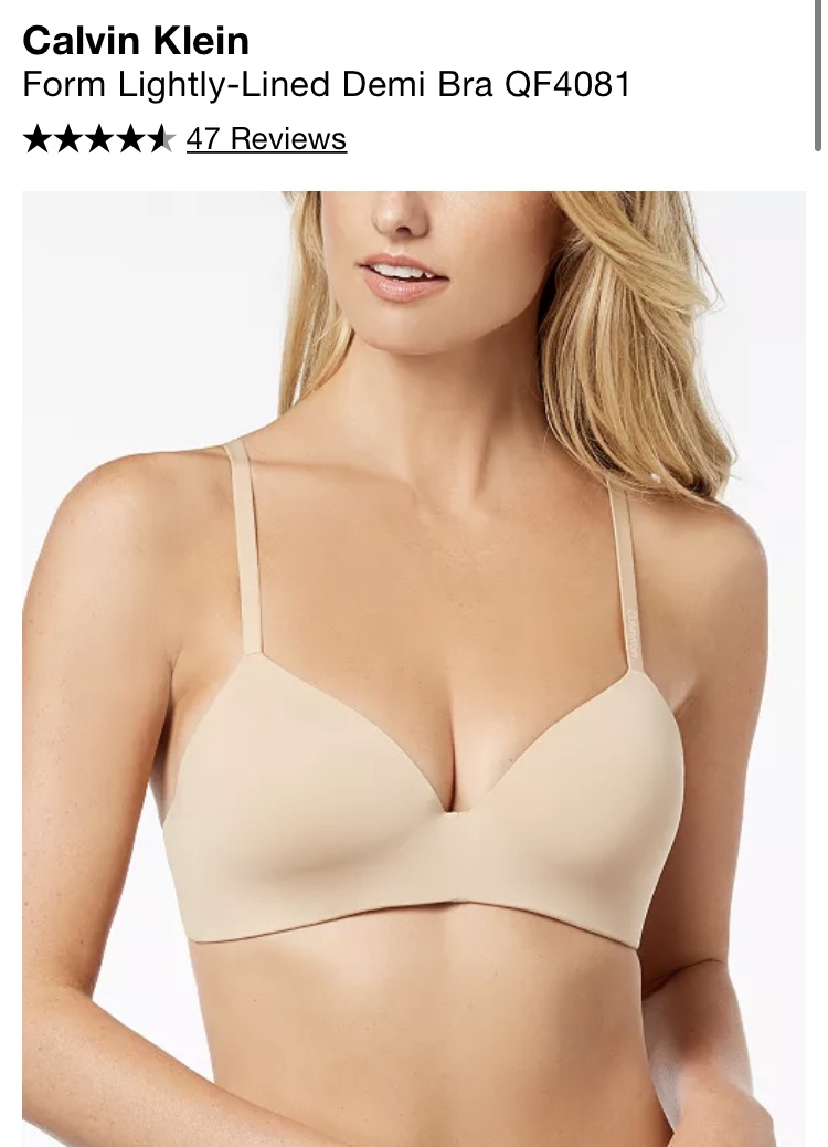 Бюстгальтер Calvin Klein 38B