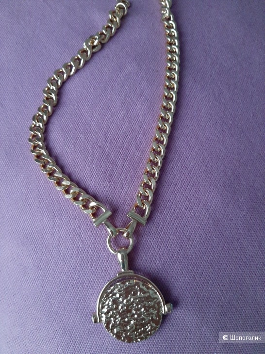 Ожерелье с подвеской в виде монетки ASOS DESIGN, one size