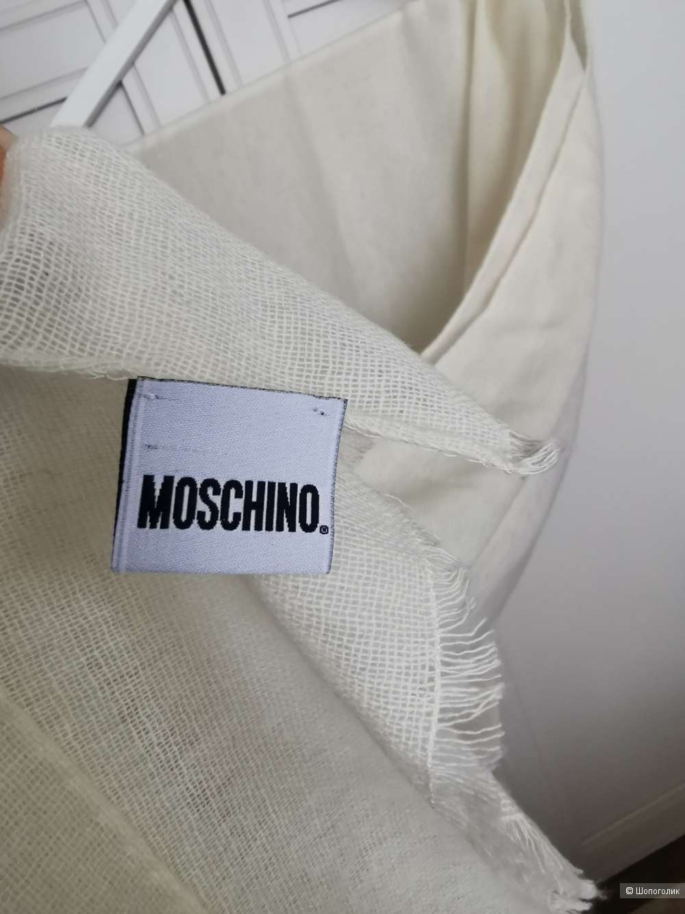 Шарф-палантин moschino, onesize