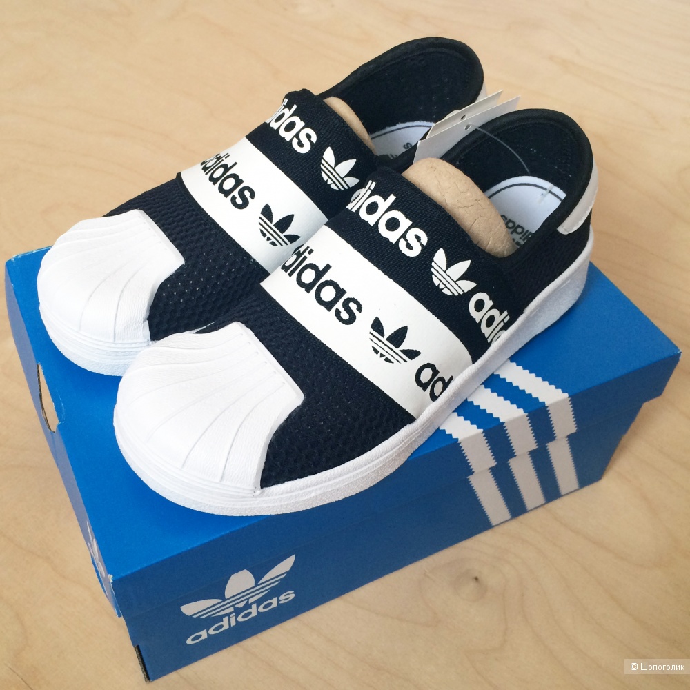 Кроссовки-слипоны Adidas Superstar SMR 360, размер FR32, 20,5см