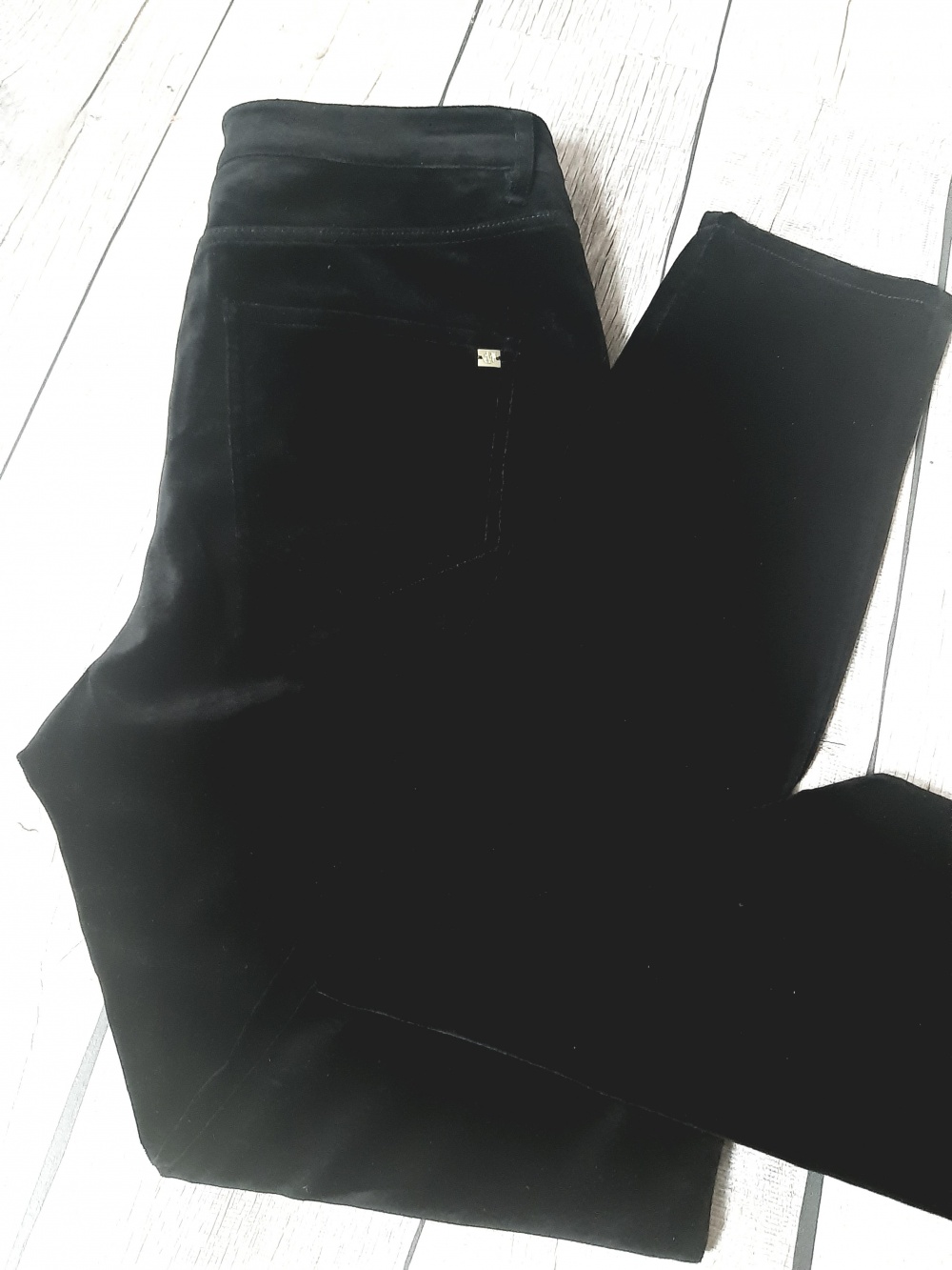 Бархатные брюки Massimo Dutti, размер 40, в магазине Massimo Dutti — на Шопоголик