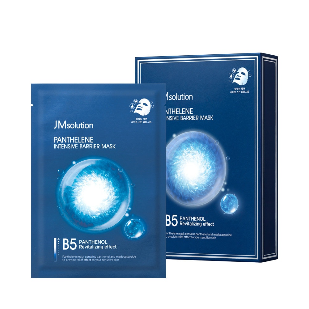 JM SOLUTION PANTHELENE INTENSIVE BARRIER MASK Интенсивная тканевая маска для восстановления барьера с пантенолом